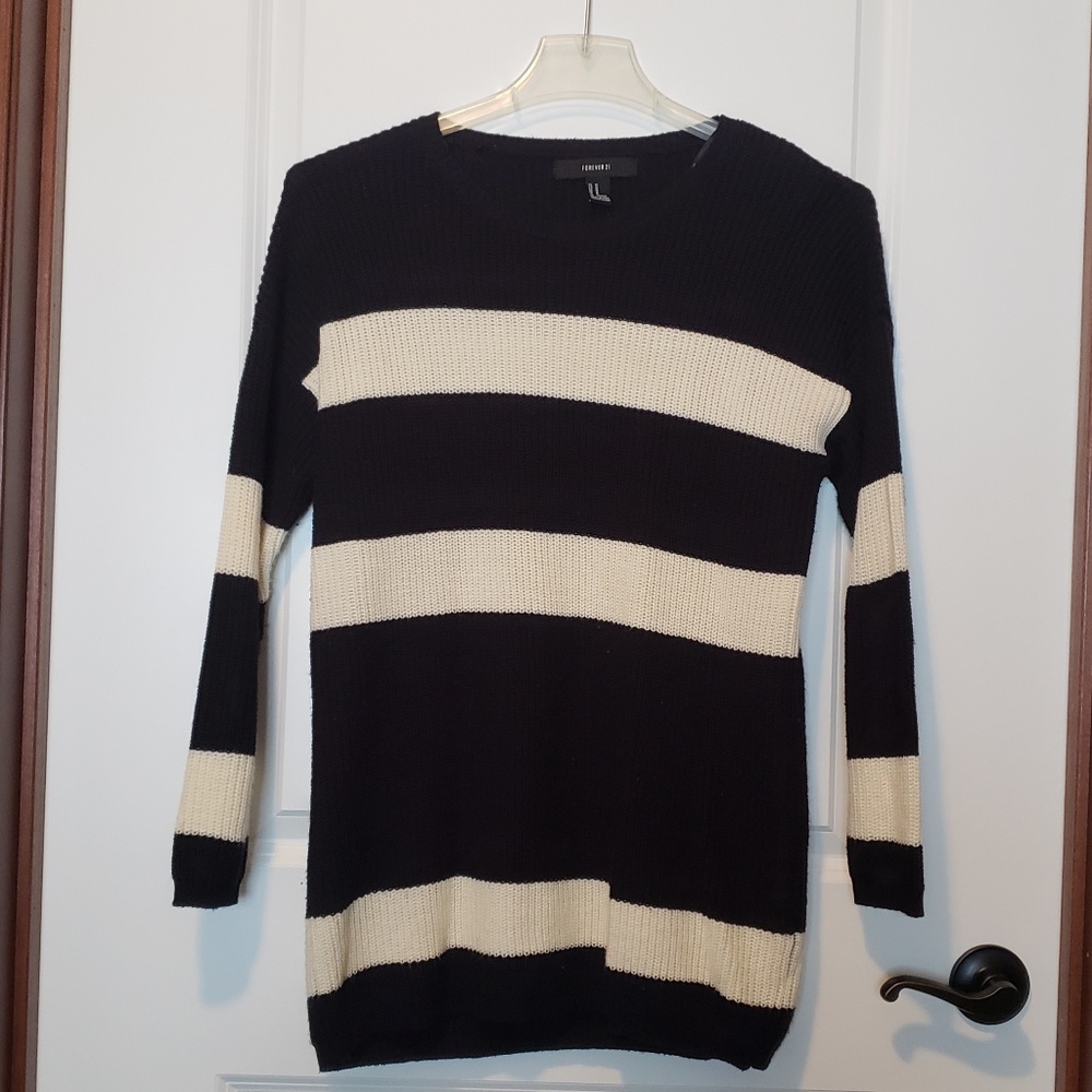 Black and White Classic Sweater